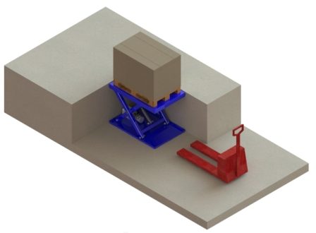 Auf diesem Bild sehen Sie einen robusten Scherenhubtisch der Fischer Maschinen GmbH mit einer Tragfähigkeit von bis zu 1500 kg, erfolgreich beim Kunden installiert. Dieser leistungsstarke Hubtisch ermöglicht eine mühelose Anpassung der Arbeitsposition und verbessert damit die Ergonomie und Effizienz am Arbeitsplatz erheblich. Die präzise Konstruktion und hochwertige Verarbeitung sorgen für eine zuverlässige Leistung und lange Lebensdauer, selbst bei höchsten Belastungen. Die Fischer Maschinen GmbH bietet maßgeschneiderte Lösungen, die sich nahtlos in Ihre Produktionsumgebung integrieren und Ihren spezifischen Anforderungen gerecht werden. Vertrauen Sie auf unsere Expertise und erleben Sie, wie unser Scherenhubtisch Ihre Arbeitsabläufe optimiert und die Produktivität steigert.